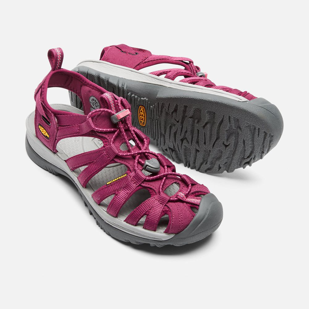 Keen Vandringssandaler Dam Röda/Orange - Whisper - 836214HDJ